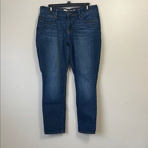 Old Navy Dark Blue Straight Leg Jeans